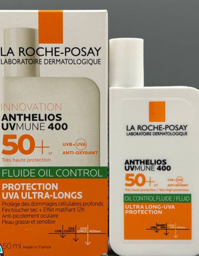 ضدآفتاب فلوئید لاروش پوزای پوست چرب 50 میلیلیتر با SPF50+